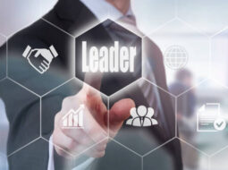 Leader communicating with employees during economic uncertainty