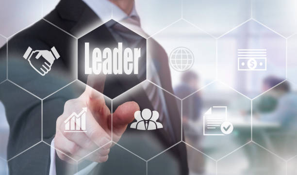 Leader communicating with employees during economic uncertainty